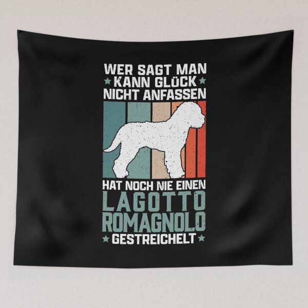 Item preview, Lagotto Romagnolo Happiness Touching Truffle Dog designed and sold by madgrfx.