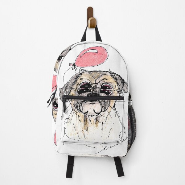 Item preview, Always be happy like a pug by Heidi Eder designed and sold by Pioooh.