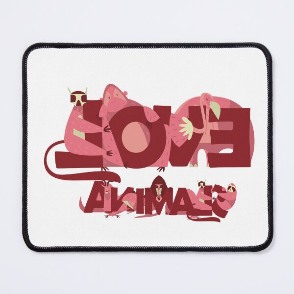 Item preview, Love Animals, Backwards Letter designed and sold by MYNTLYF.