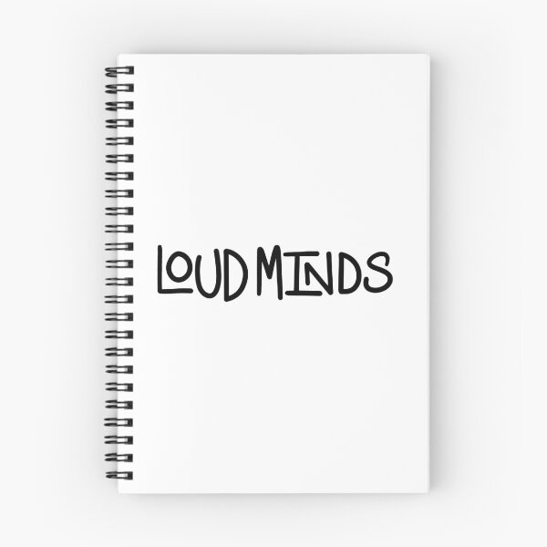 Item preview, Loud Minds (Black) designed and sold by LovinthWow.