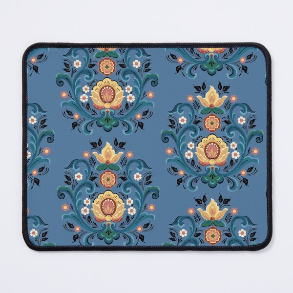 Item preview, Rosemaling Gold and Burgandy designed and sold by Barbara Pixton.