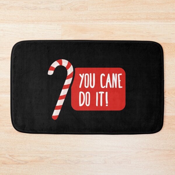 Item preview, You Candy Cane Do It | Christmas Ideas | Puns Jokes | Funny designed and sold by Fluffy-Vectors.