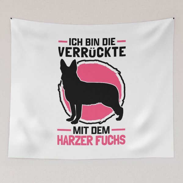 Item preview, Crazy with Harzer Fuchs old German herding dog designed and sold by madgrfx.