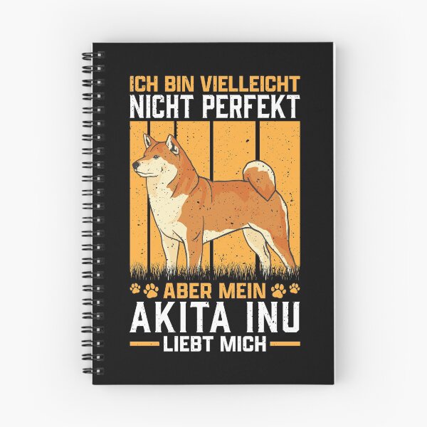 Item preview, My Akita Inu loves me Japanese dog saying designed and sold by madgrfx.