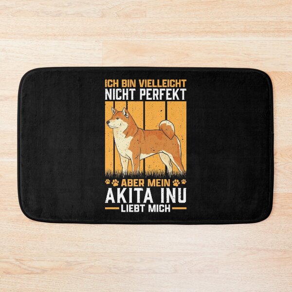 Item preview, My Akita Inu loves me Japanese dog saying designed and sold by madgrfx.