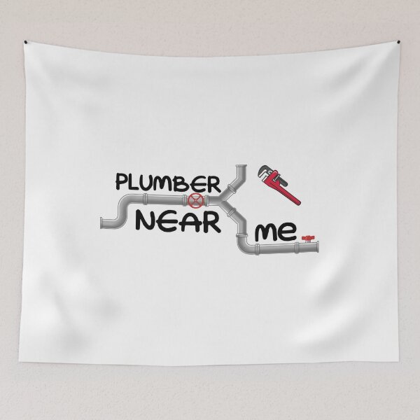 Item preview, Plumber Near Me designed and sold by dimitar-pnankov.