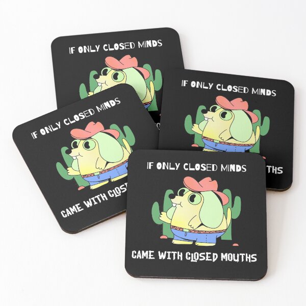 Item preview, If only closed minds came with closed mouths  designed and sold by Socool101.