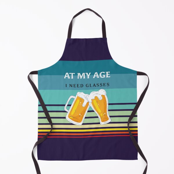 Item preview, At My Age I Need Glasses, Beer Day, Aging Gift,Friday Beer |  designed and sold by Boom-llqb.