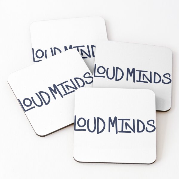 Item preview, Loud Minds (Blue) designed and sold by LovinthWow.