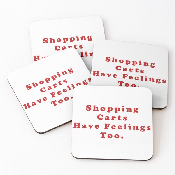 Item preview, Shopping Carts Have Feelings Too Funny Protest Design designed and sold by deskwhiskey.