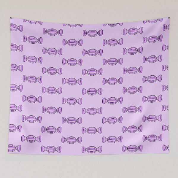 Item preview, Minimalistic And Simple Purple Candy Food designed and sold by Barolina.