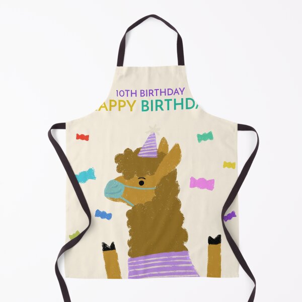 Item preview, 10th Birthday Shirt Happy Birthday Llama Corona designed and sold by VebuBusiness.