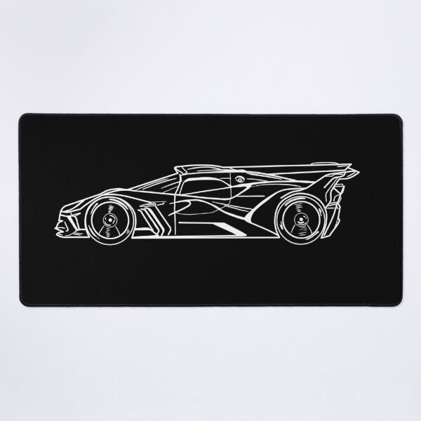Bugatti Bolide supercar Desk Mat