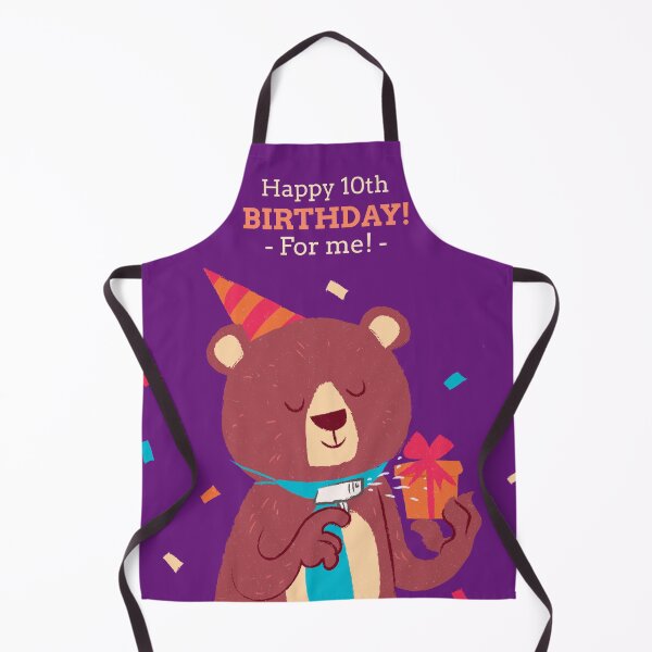 Item preview, 10th Birthday Shirt Happy Birthday Teddy Bear designed and sold by VebuBusiness.