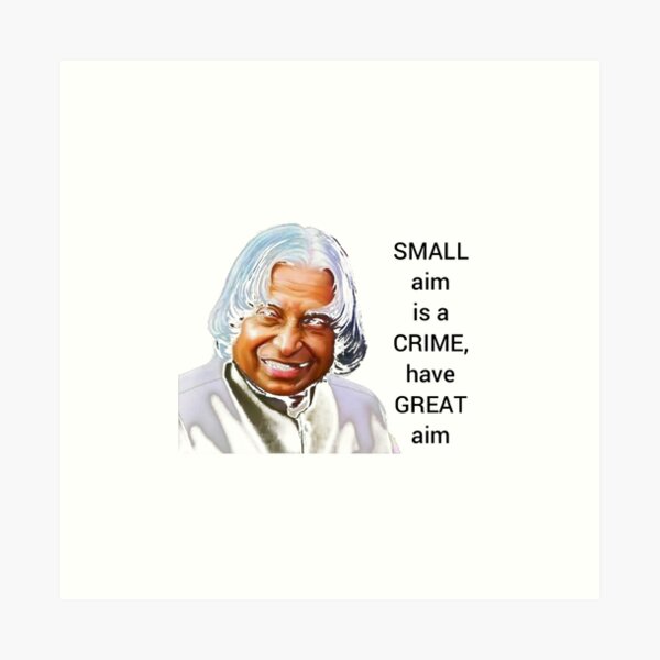 Apj Abdul Kalam Art Prints for Sale | Redbubble