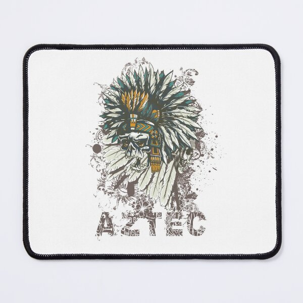 Item preview, Aztec, Skull, Skeleton, America, USA, Indian, valentine, best gifts, gifts for mom, fashion, beautiful, love, style, girl, christmas designed and sold by Elshan Ilyasov.