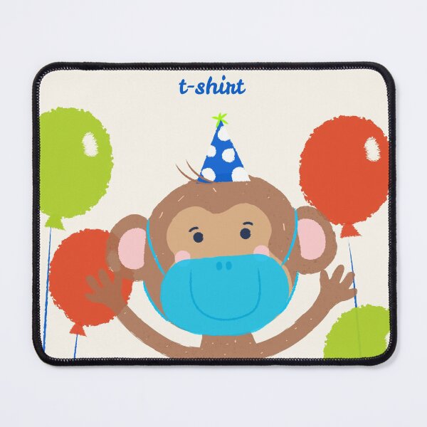 Item preview, 10th Birthday Shirt Happy Birthday Ballon Monkey designed and sold by VebuBusiness.