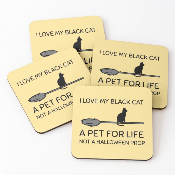 Item preview, I Love My Black Cat A Pet For Life Not A Halloween Prop designed and sold by AtisanArt.