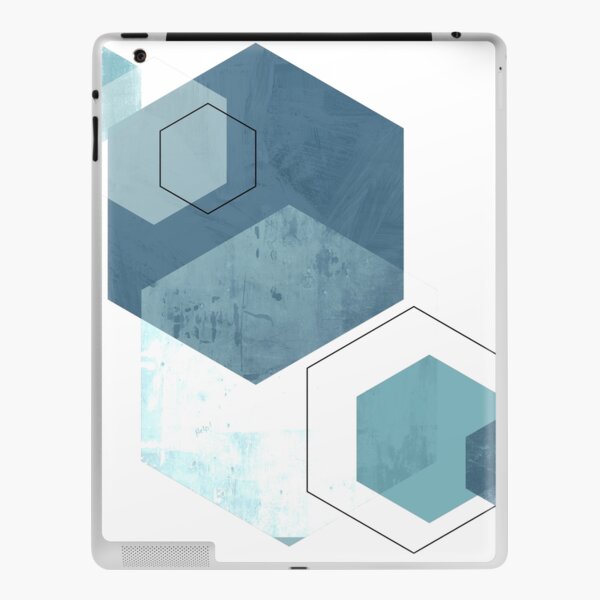 Hexagon Nordic Design Art iPad Skin