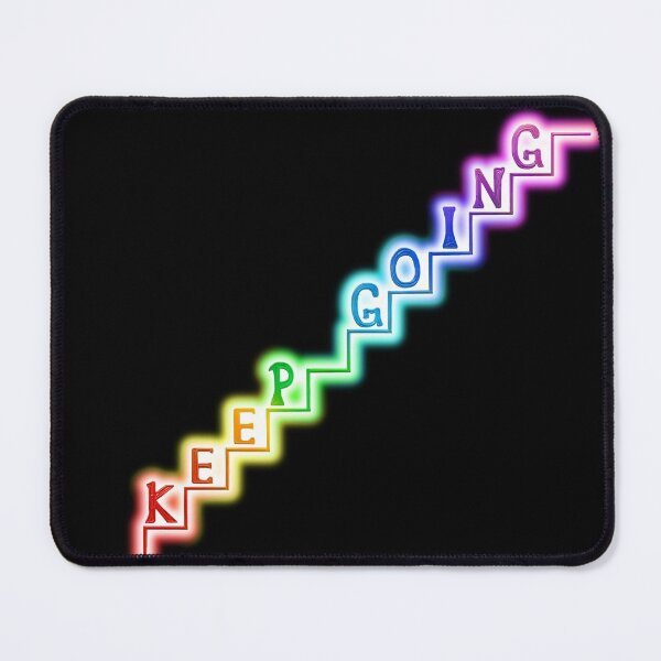 Item preview, Keep Going Glowing Rainbow Stairway designed and sold by Deborah Camp.