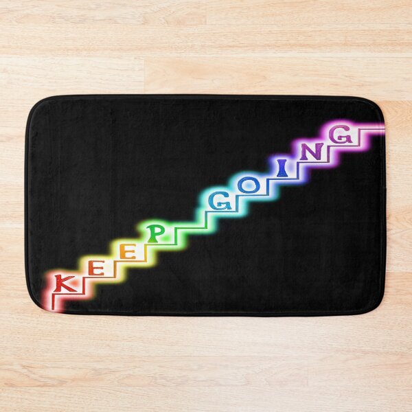 Item preview, Keep Going Glowing Rainbow Stairway designed and sold by Deborah Camp.