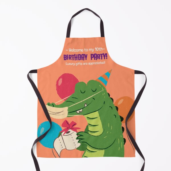 Item preview, 10th Birthday Shirt Happy Birthday Crocodile Corona designed and sold by VebuBusiness.