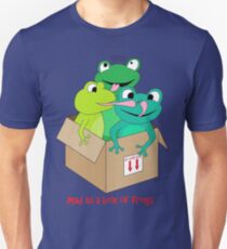 mad as a box of frogs Unisex T-Shirt
