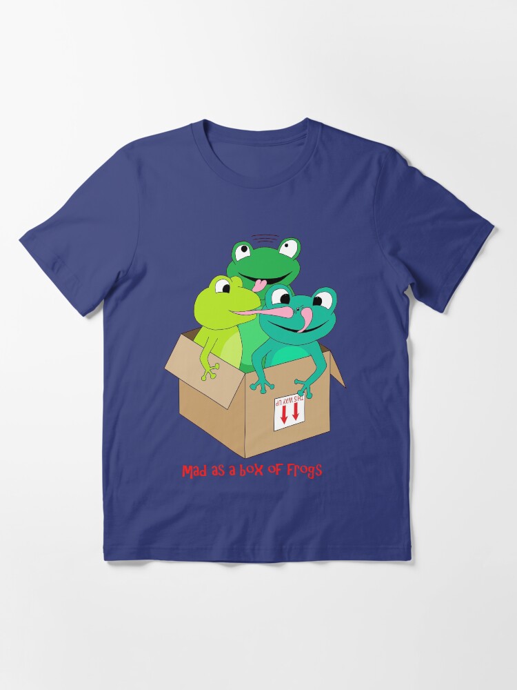 mad as a box of frogs\