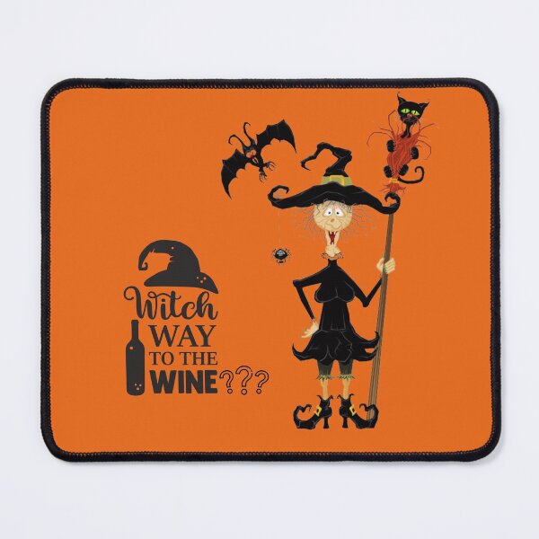 Item preview, Witch Way To The Wine?Trick Or Treat Tees, Autumn Gift,Witch Flying,Don't Drink And Fly designed and sold by BuddyBoots.