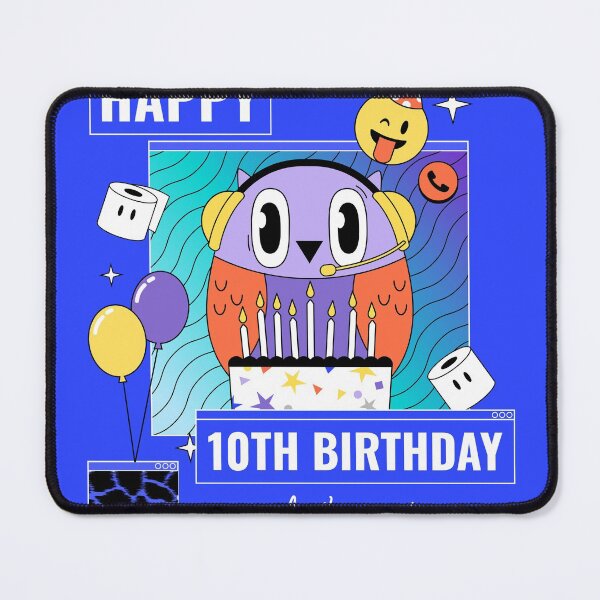 Item preview, 10th Birthday Shirt Happy Birthday Cute Owl designed and sold by VebuBusiness.