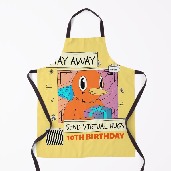 Item preview, 10th Birthday Shirt Happy Birthday Virtual Party Duck Funny designed and sold by VebuBusiness.