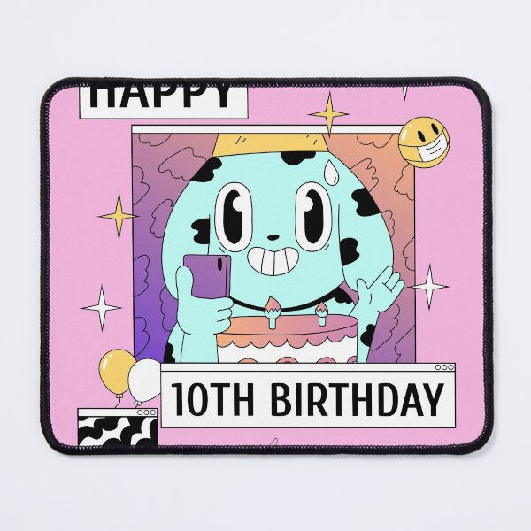 Item preview, 10th Birthday Shirt Happy Birthday Cute Funny Dog designed and sold by VebuBusiness.