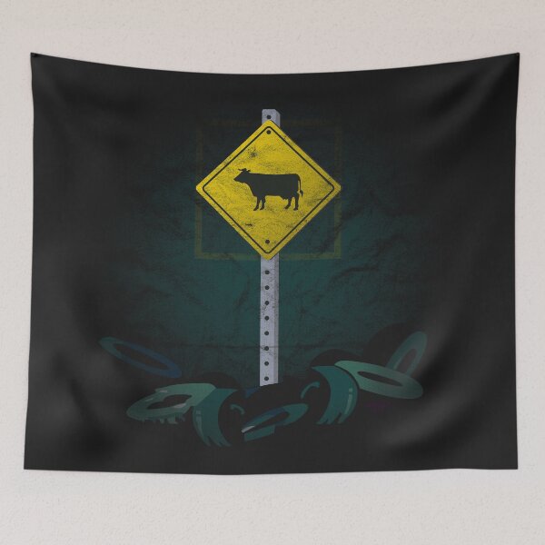 Item preview, New Junk City's Cow Problem designed and sold by Chrisjamesevans.
