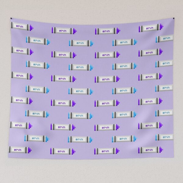 Item preview, Pixel Crayon Personalized Name: Erin designed and sold by rin3d .