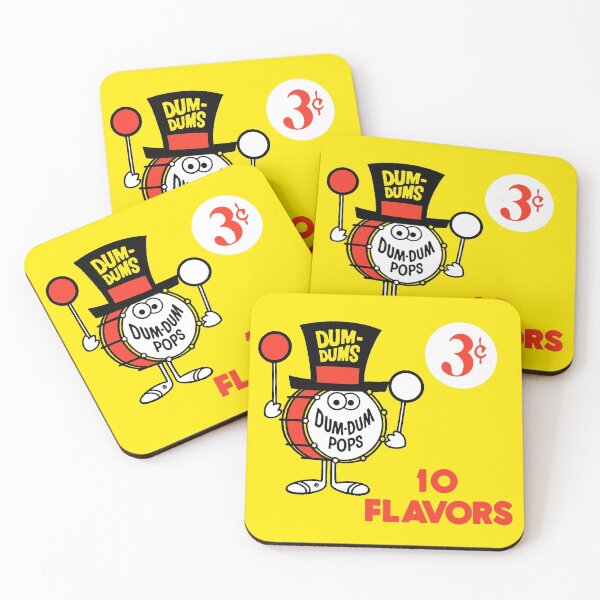 Item preview, DUM DUM POPS - PACKAGING designed and sold by ThrowbackAds.