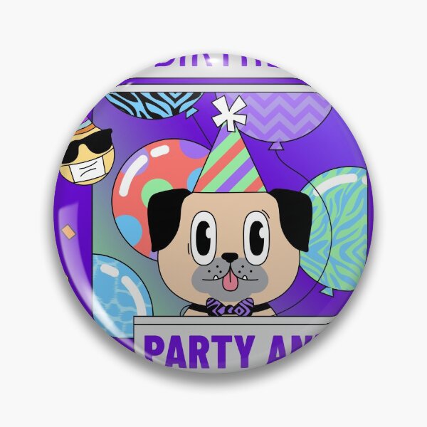 Item preview, 10th Birthday Shirt Happy Birthday Cute Party Pug Dog designed and sold by VebuBusiness.