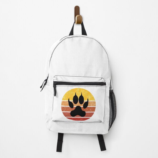 Item preview, Wolf Paw Vintage Sunset Trendy Animal Silhouette designed and sold by VintagePathway.