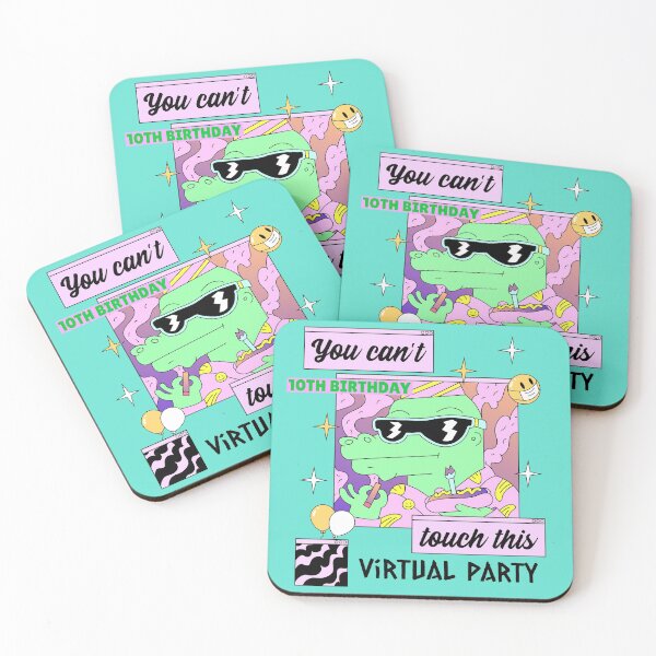 Item preview, 10th Birthday Shirt Happy Birthday Cool Virtual Crocodile Party Bad Boy designed and sold by VebuBusiness.