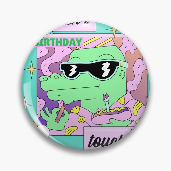 Item preview, 10th Birthday Shirt Happy Birthday Cool Virtual Crocodile Party Bad Boy designed and sold by VebuBusiness.