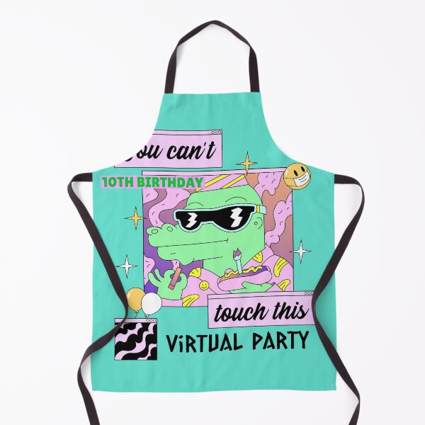 Item preview, 10th Birthday Shirt Happy Birthday Cool Virtual Crocodile Party Bad Boy designed and sold by VebuBusiness.