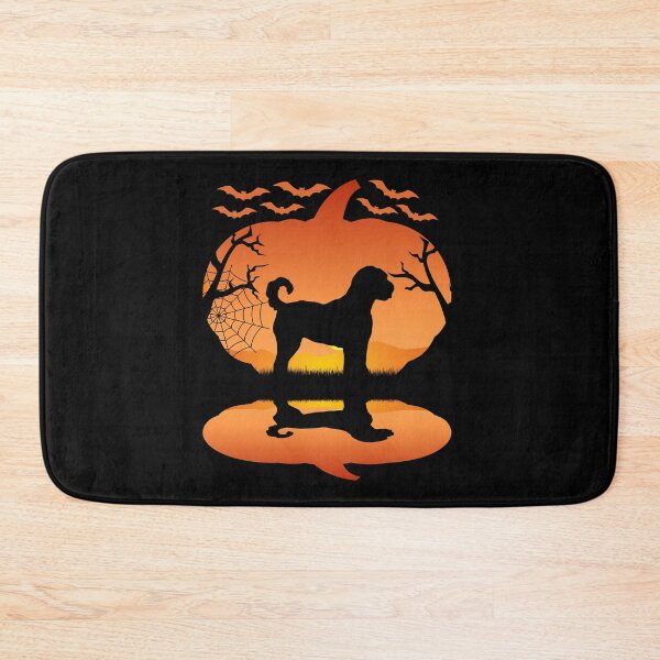 Item preview, labradoodle dog lovers pumpkin, funny labradoodle owner Halloween design designed and sold by alaechamlal.