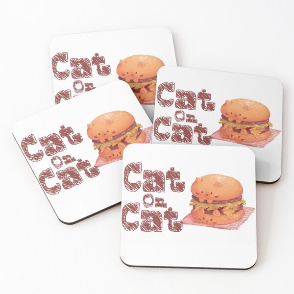 Item preview, Cat on cat designed and sold by Sh Sh.