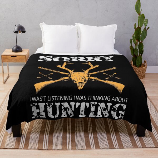 Item preview, Sorry I Wasn't Listening I Was Hunting Hunter Vintage Saying Design designed and sold by brunsch-print.