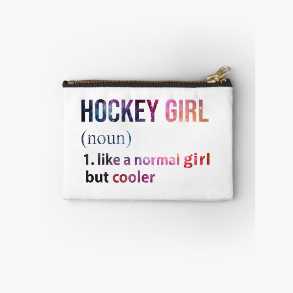 Item preview, hockey Girl like a normal Girl but cooler galaxy designed and sold by jentochicken.