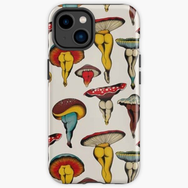 Mushrooms pattern iPhone Tough Case