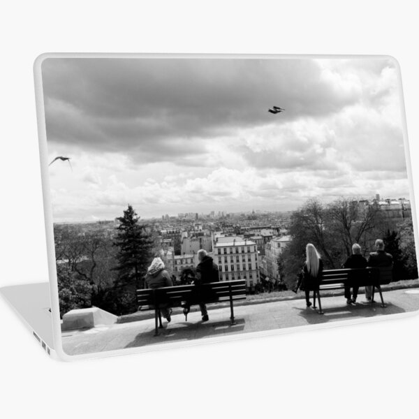 Enjoying the view - Sacre Cour - Paris, France Laptop Skin