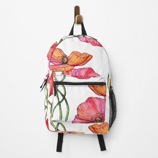 Item preview, Peach & Pink Poppy Tangle designed and sold by micklyn.