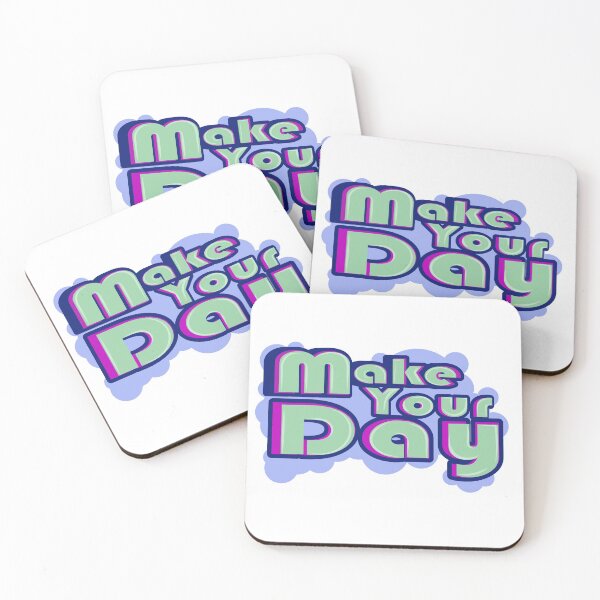 Item preview, Make Your Day Cool  #Design #Art #Text #creative designed and sold by Jynexis Studio.