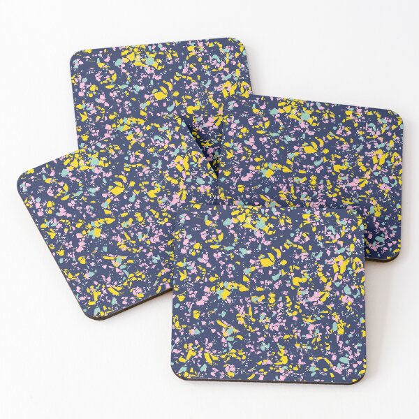 Item preview, Navy Blue Terrazzo  designed and sold by marymaes-art.