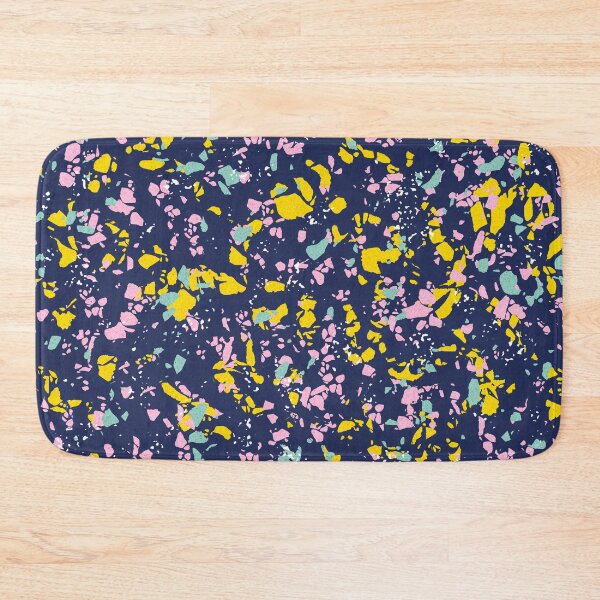 Item preview, Navy Blue Terrazzo  designed and sold by marymaes-art.